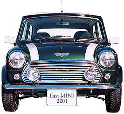 dernière mini cooper 2001