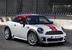 mini jcw coupé avant