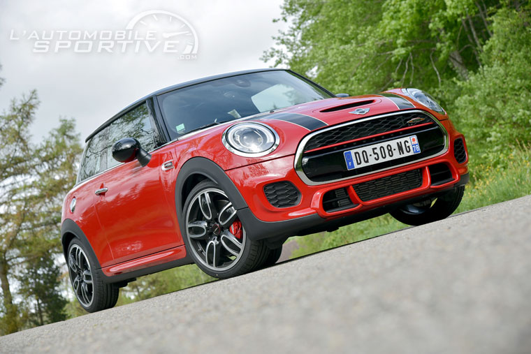 essai mini jcw 231 ch john cooper works f56