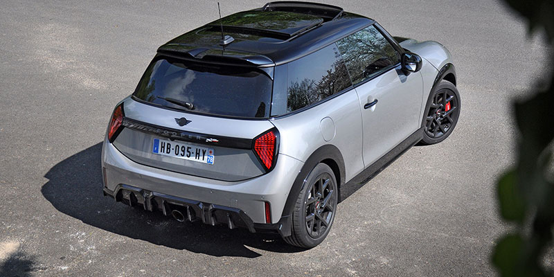 arriere mini jcw f66 231 ch
