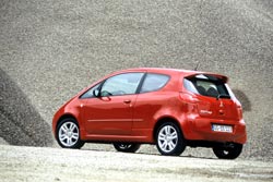 arriere mitsubishi colt czt