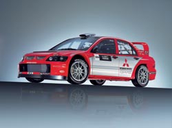 mitsubishi lancer evo 8 wrc panizzi