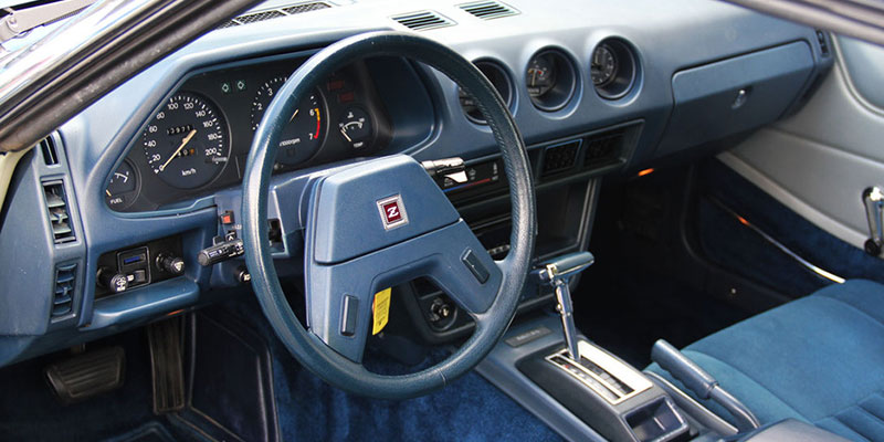 interieur datsun 280zx