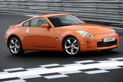 avant nissan 350z 313 ch