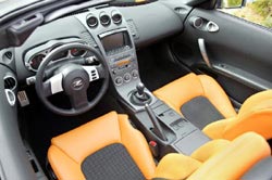 interieur nissan 350z roadster