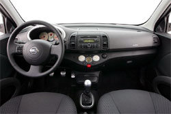 intérieur nissan micra 160 sr