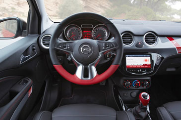 interieur opel adam s