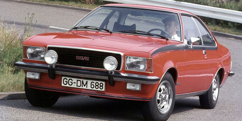 OPEL COMMODORE (B) GS/E