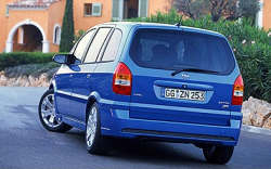 opel zafira opc arriere