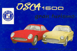 brochure osca 1600 zagato