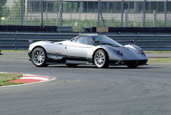 performances pagani zonda f