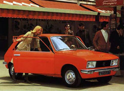 peugeot 104 zs brochure