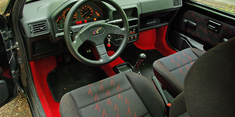 interieur 106 rallye