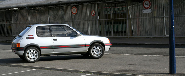 essai peugeot 205 gti 1.9