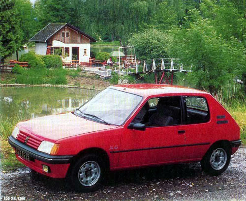 peugeot 205 xs