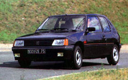 essai peugeot 205 xs