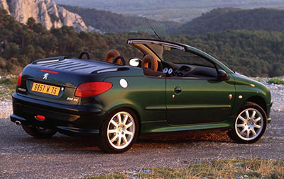 peugeot 206 cc