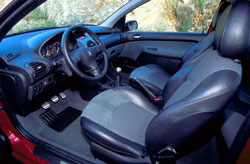 interieur peugeot 206 s16