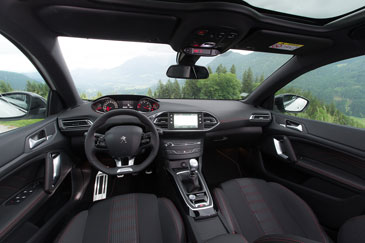 interieur peugeot 308 gt line phase 2 2017