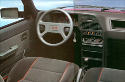 interieur peugeot 309 gti