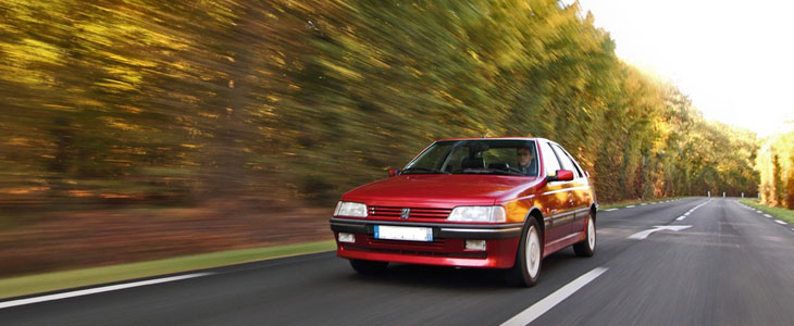 essai peugeot 405 mi16 le mans