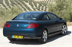 arriere peugeot 407 coupe v6 3.0