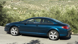 profil peugeot 407 coupe v6 3.0