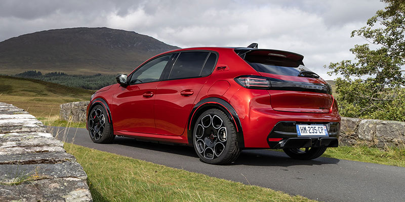 arriere peugeot e-208 gti 2026