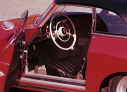 interieur porsche 356