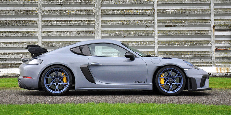 porsche 718 cayman gt4 rs arriere