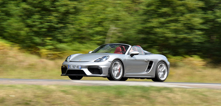 essai porsche 718 spyder 2020