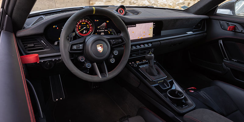 interieur porsche 911 992 gt3 rs