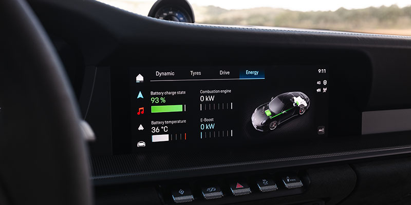 moteur hybride flat six porsche 911 992 II Carrera GTS T-hybrid