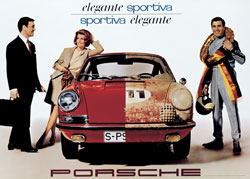 publicité porsche 911 s