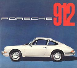 catalogue brochure porsche 912