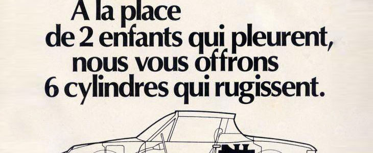 publicité porsche 914/6