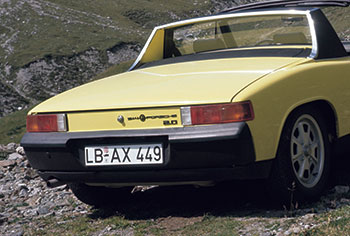 restylage porsche 914 1975