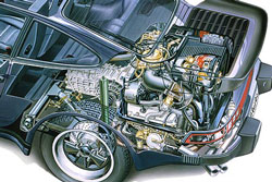 moteur porsche 911 turbo 3.3 930