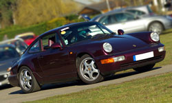 avant porsche 911 carrera 964