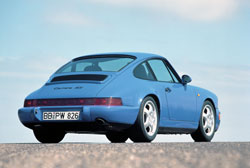 arriere porsche 911 964 carrera rs