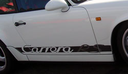 logo porsche 911 964 carrera rs