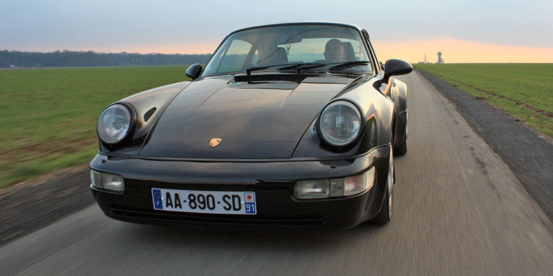 essai porsche 911 turbo 964