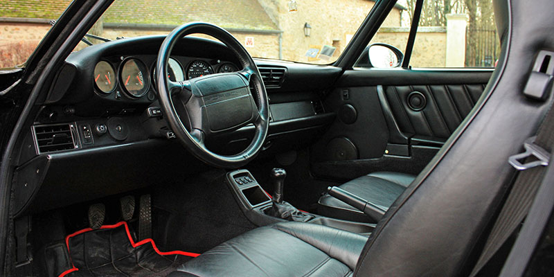 interieur porsche 964 turbo 3.3l