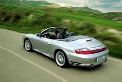 performances porsche 911 carrera 4s cabriolet 996.2