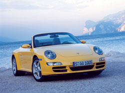 avant porsche 911 carrera 997.1 cabriolet