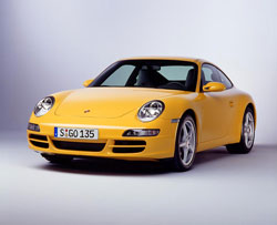 avant porsche 911 carrera 997.1