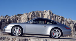 profil porsche 911 carrera 4s 997.1