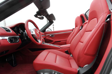 interieur porsche boxster 981