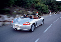 performances porsche boxster 2.7 987