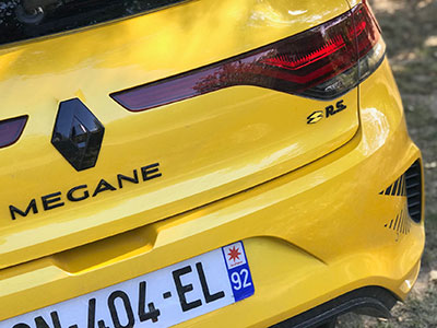 logo renault sport megane 4 rs ultime 2023